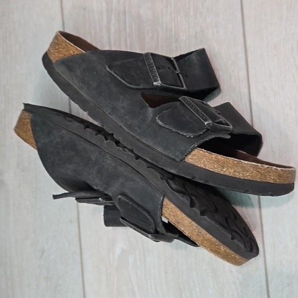 Birkenstock Women Arizona Sandals Flats shoes sz 37/6 Narrow - Picture 10 of 11